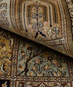 Kashmir Oriental Rug 222 × 148 cm, silk, hand-knotted — view 4