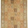 Kashmir Oriental Rug 216 × 151 cm, silk, hand-knotted