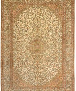 Kashmir Oriental Rug 245 × 174 cm, silk, hand-knotted