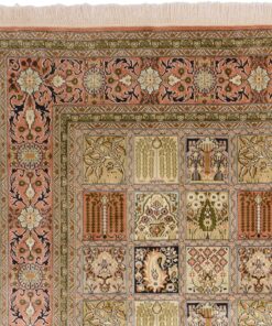 Kashmir Oriental Rug 282 × 185 cm, silk, hand-knotted — view 6