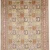 Kashmir Oriental Rug 282 × 185 cm, silk, hand-knotted