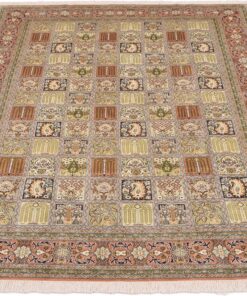 Kashmir Oriental Rug 282 × 185 cm, silk, hand-knotted — view 2