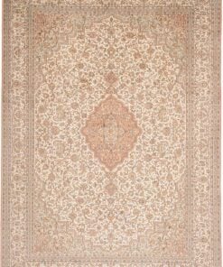 Kashmir Oriental Rug 284 × 203 cm, silk, hand-knotted