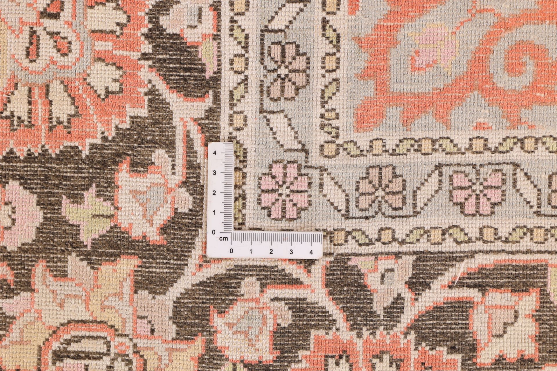 Kashmir Oriental Rug 312 × 214 cm, wool & silk, hand-knotted — view 9