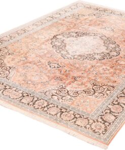 Kashmir Oriental Rug 312 × 214 cm, wool & silk, hand-knotted — view 3