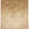 Kashmir Oriental Rug 320 × 243 cm, silk, hand-knotted