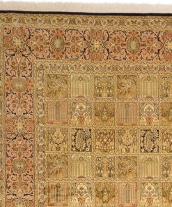 Kashmir Oriental Rug 343 × 246 cm, silk, hand-knotted — view 5
