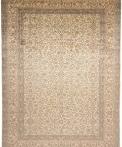 Kashmir Oriental Rug 337 × 249 cm, silk, hand-knotted