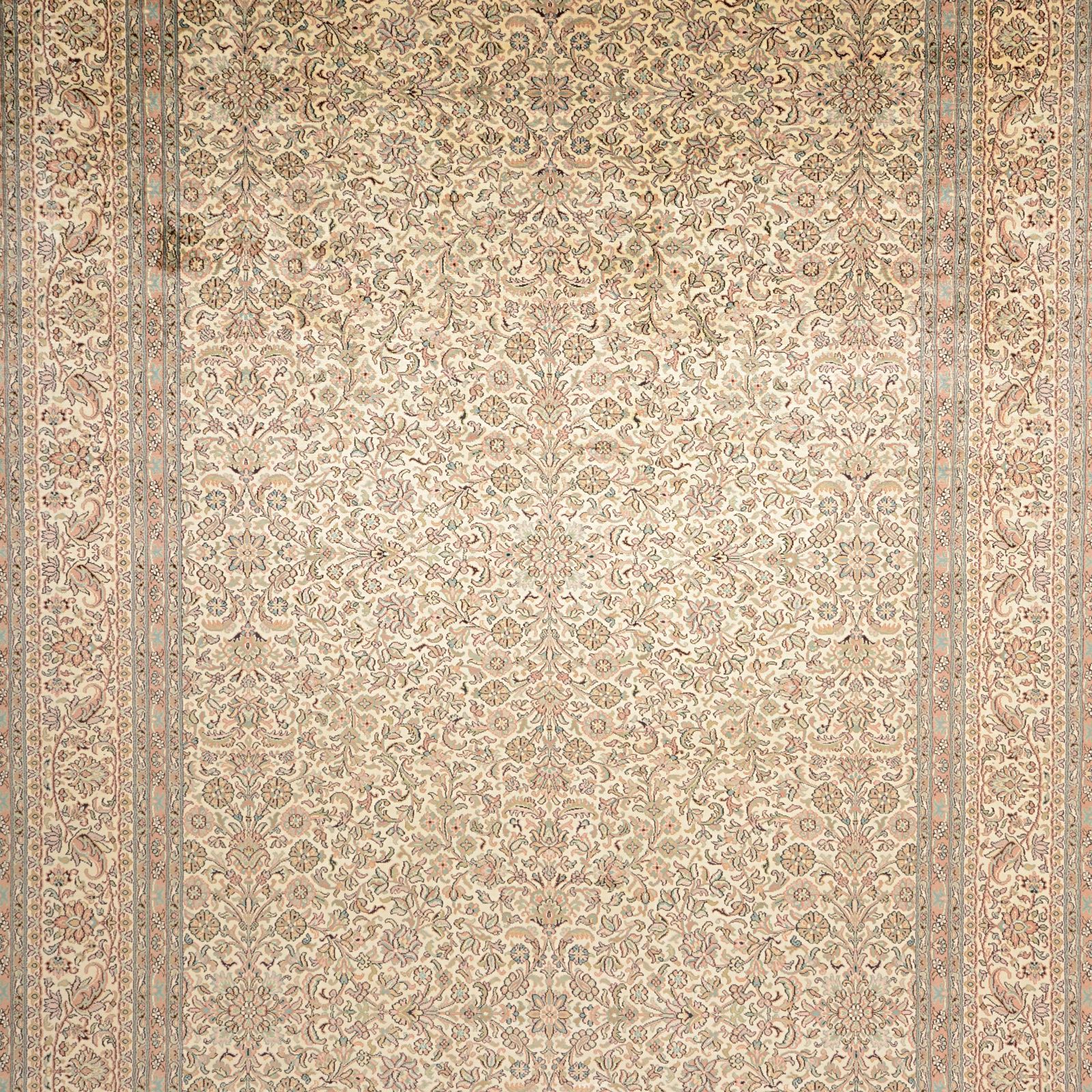 Kashmir Oriental Rug 337 × 249 cm, silk, hand-knotted — view 5