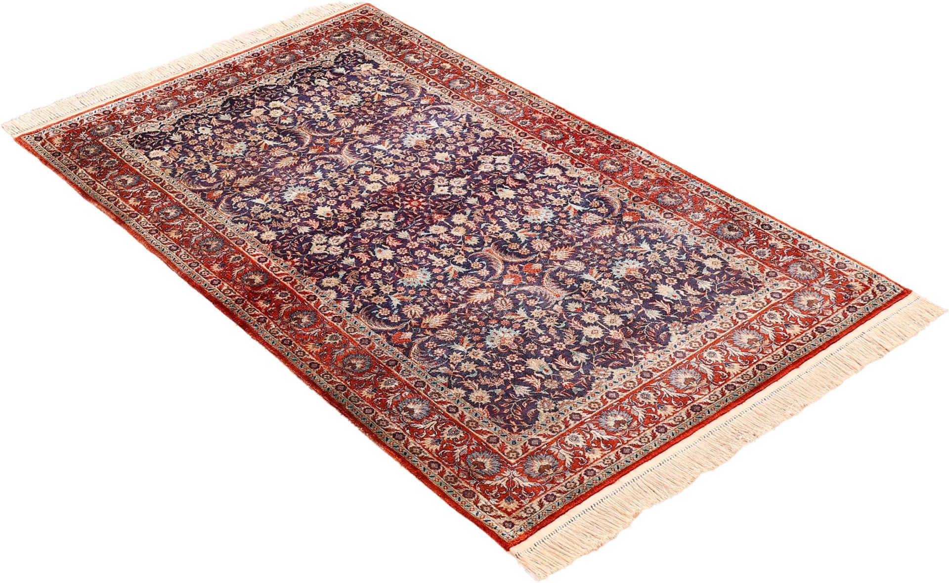 Oriental Rug 146 × 105 cm, silk, hand-knotted — view 4