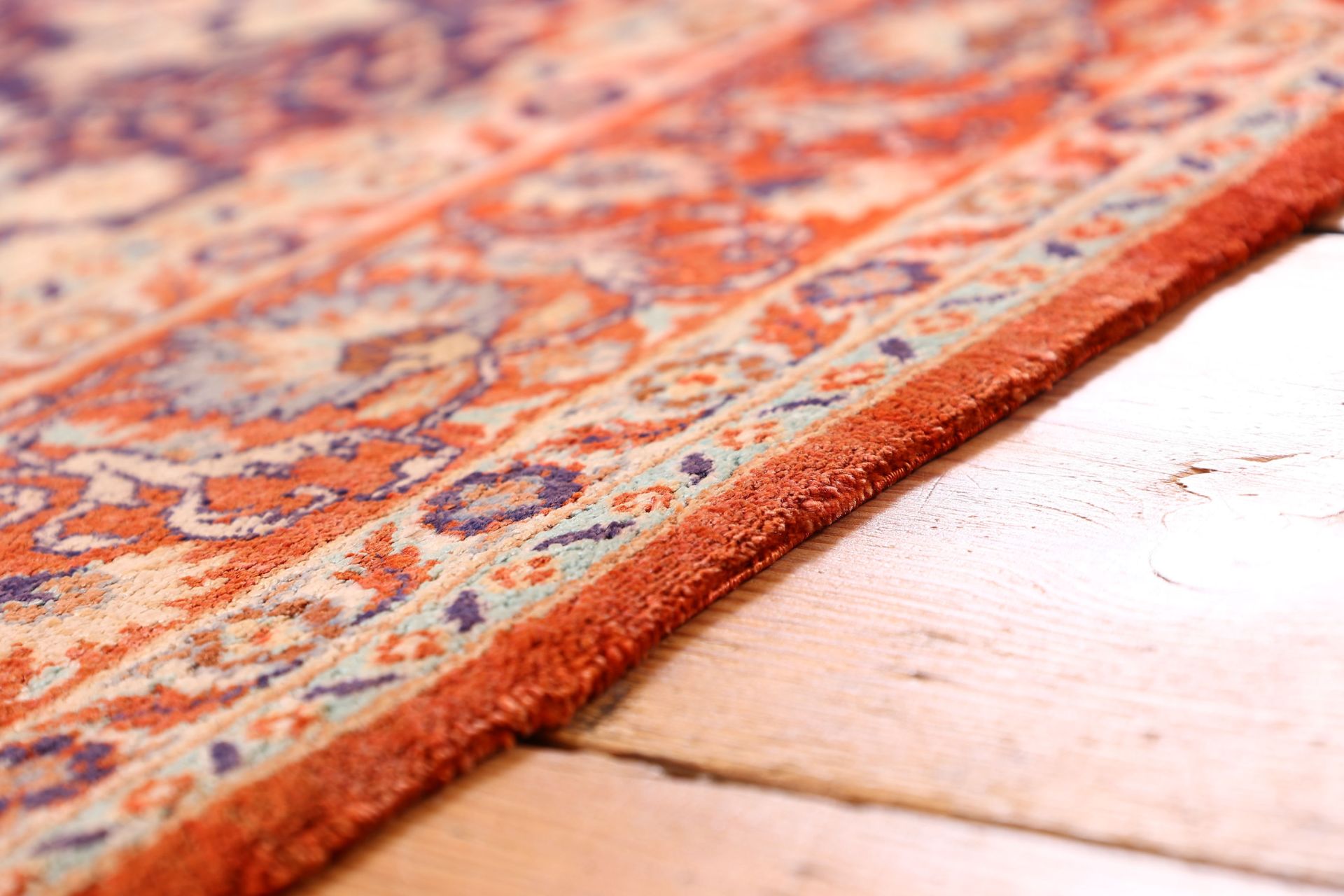 Oriental Rug 146 × 105 cm, silk, hand-knotted — view 6