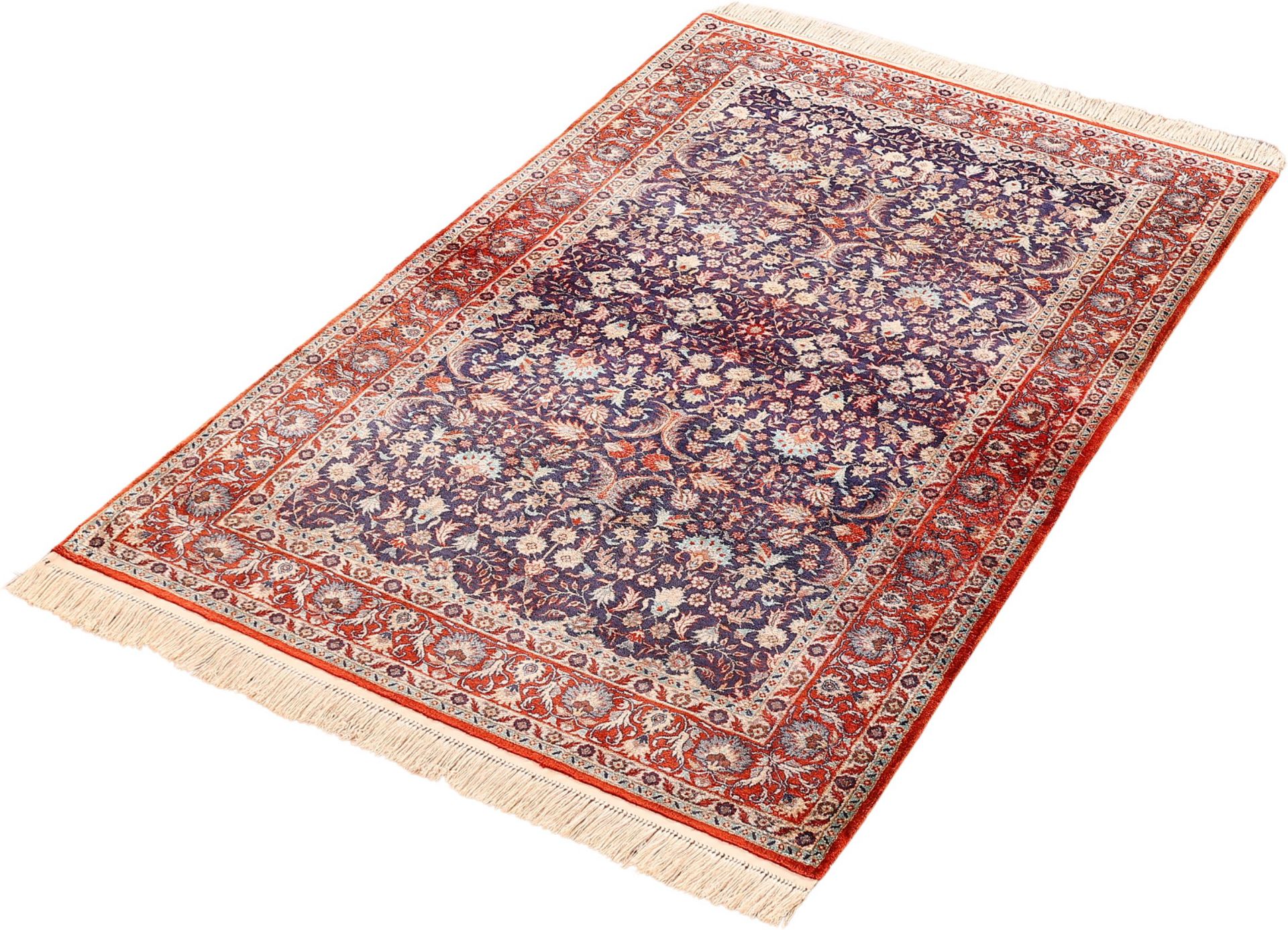 Oriental Rug 146 × 105 cm, silk, hand-knotted — view 3