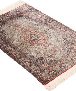 Oriental Rug 91 × 62 cm, silk, hand-knotted — view 4