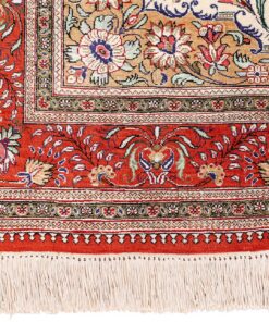 Qom Persian Rug 151 × 100 cm, silk, hand-knotted — view 5