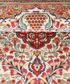 Qom Persian Rug 151 × 100 cm, silk, hand-knotted — view 8