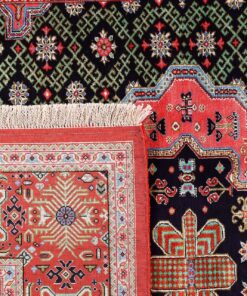 Qom Persian Rug 152 × 105 cm, silk, hand-knotted — view 7