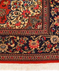 Qom Persian Rug 200 × 135 cm, wool & silk, hand-knotted — view 5