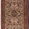 Qom Persian Rug 219 × 135 cm, wool & silk, hand-knotted