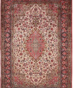 Qom Persian Rug 204 × 136 cm, silk, hand-knotted