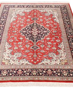 Qom Persian Rug 218 × 140 cm, silk, hand-knotted — view 2