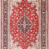 Qom Persian Rug 218 × 140 cm, silk, hand-knotted