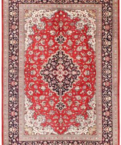 Qom Persian Rug 218 × 140 cm, silk, hand-knotted