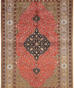 Qom Persian Rug 225 × 140 cm, silk, hand-knotted