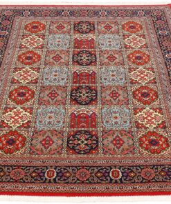 Qom Persian Rug 201 × 148 cm, wool & silk, hand-knotted — view 2