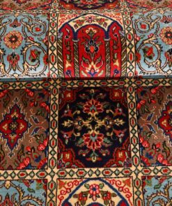 Qom Persian Rug 201 × 148 cm, wool & silk, hand-knotted — view 8