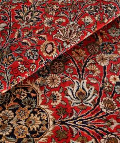 Qom Persian Rug 337 × 210 cm, silk, hand-knotted — view 8