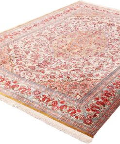 Qom Persian Rug 318 × 212 cm, silk, hand-knotted — view 3
