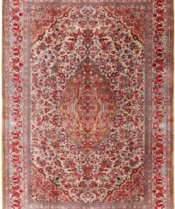 Qom Persian Rug 318 × 212 cm, silk, hand-knotted