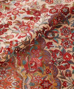 Qom Persian Rug 318 × 212 cm, silk, hand-knotted — view 9