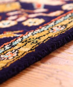 Qom Persian Rug 82 × 56 cm, silk, hand-knotted — view 6