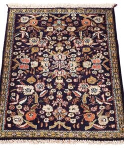 Qom Persian Rug 82 × 56 cm, silk, hand-knotted — view 2