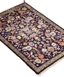 Qom Persian Rug 82 × 56 cm, silk, hand-knotted — view 4