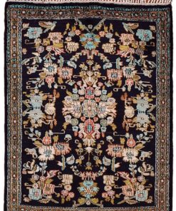 Qom Persian Rug 74 × 57 cm, silk, hand-knotted