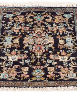 Qom Persian Rug 74 × 57 cm, silk, hand-knotted — view 2
