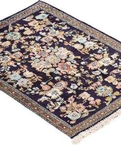 Qom Persian Rug 74 × 57 cm, silk, hand-knotted — view 4