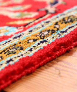 Qom Persian Rug 80 × 57 cm, silk, hand-knotted — view 6