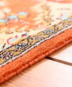 Qom Persian Rug 75 × 58 cm, silk, hand-knotted — view 6