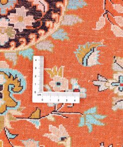 Qom Persian Rug 75 × 58 cm, silk, hand-knotted — view 7