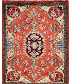 Qom Persian Rug 75 × 58 cm, silk, hand-knotted