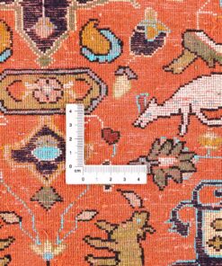 Qom Persian Rug 78 × 58 cm, silk, hand-knotted — view 7