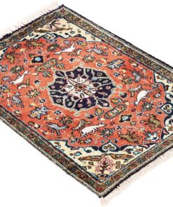 Qom Persian Rug 78 × 58 cm, silk, hand-knotted — view 4