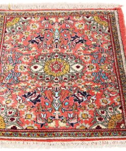 Qom Persian Rug 77 × 60 cm, silk, hand-knotted — view 2