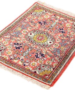 Qom Persian Rug 77 × 60 cm, silk, hand-knotted — view 3