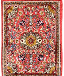 Qom Persian Rug 77 × 60 cm, silk, hand-knotted