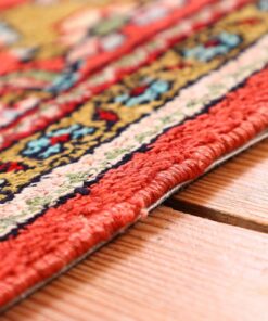 Qom Persian Rug 77 × 60 cm, silk, hand-knotted — view 6