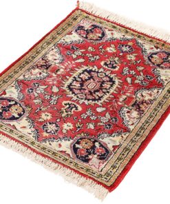Qom Persian Rug 75 × 61 cm, silk, hand-knotted — view 3